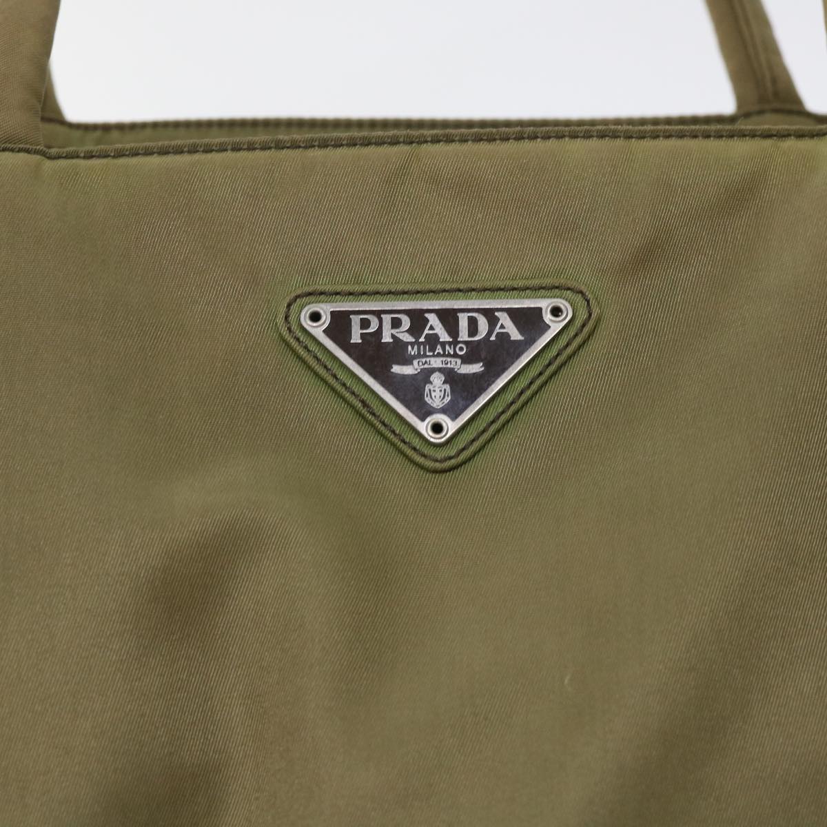 Prada Nylon Khaki Shoulderbag