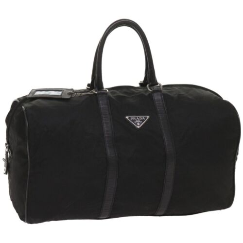 Prada Nylon Boston 60 Travel Bag