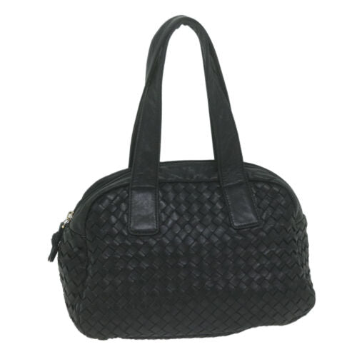 Bottega Veneta Intrecciato Lambskin Handbag