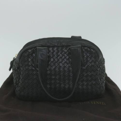 Bottega Veneta Intrecciato Lambskin Handbag