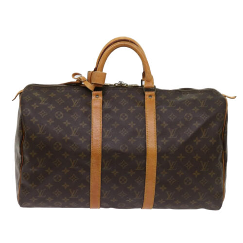 Louis Vuitton Keepall 50 Monogram Weekend Boston Travel Bag