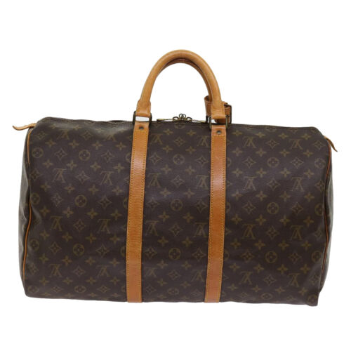 Louis Vuitton Keepall 50 Monogram Weekend Boston Travel Bag